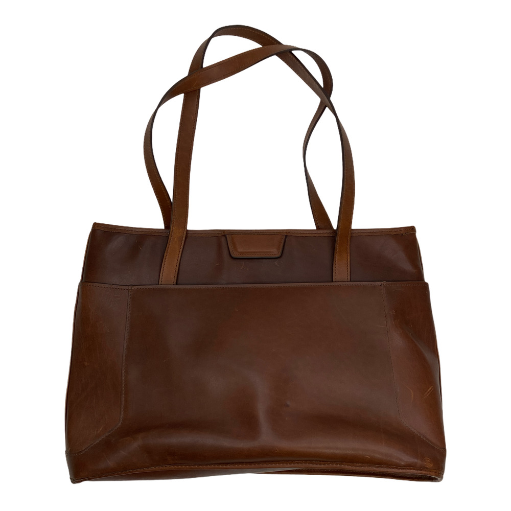 NEW Korchmar Leather Briefcase Messenger Bag